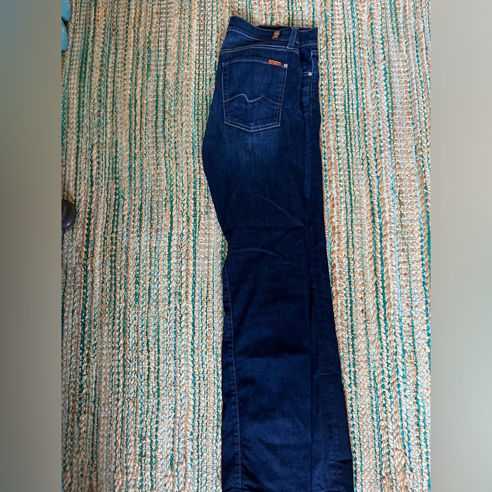 Men’s 7 for all mankind size 34 dark jeans